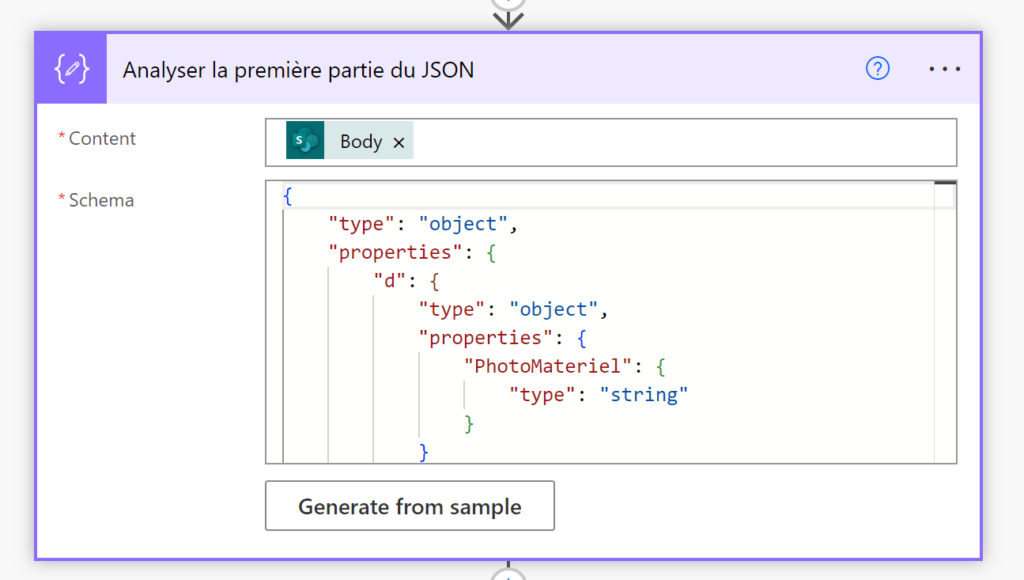 Récupérer image liste PowerAutomate