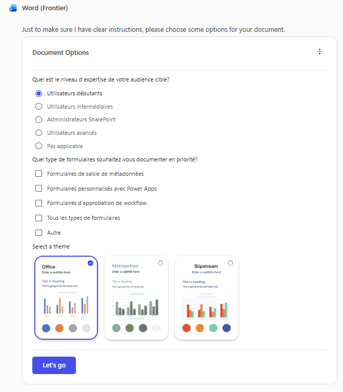 Rédiger documents rapidement automatiquement