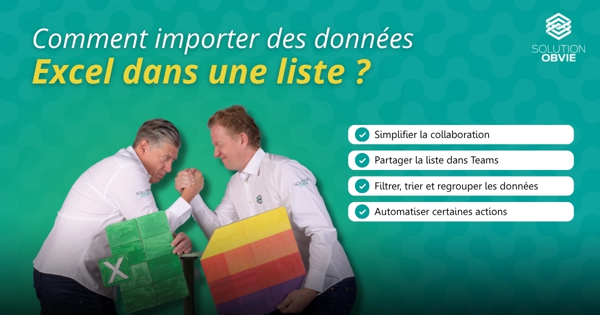 Comment importer des données Excel dans une liste SharePoint ?